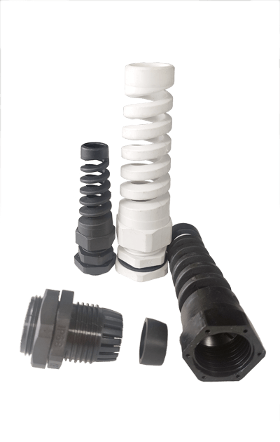 Anti-Bending Spiral Cable Gland Strain Relief Cable Gland